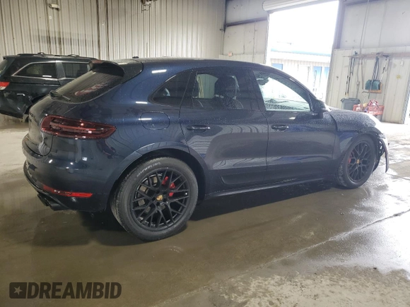 2017 Porsche Macan GTS with VIN WP1AG2A5XHLB52172, listed as a Copart auction lot 52226345 with 69,243 mi miles and Salvage Title. Bid and sale history available at carsss.com. Image 3.