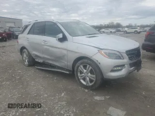 2014 Mercedes-Benz M 350 with VIN 4JGDA5HB9EA337104, listed as a Copart auction lot 50757295 with 154,682 mi miles and Salvage Title. Bid and sale history available at DreamBid. Image 4.