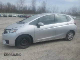 2015 Honda Fit LX with VIN 3HGGK5H57FM706377, listed as a Copart auction lot 53932605 with 0 mi miles and Salvage Title. Bid and sale history available at carsss.com. Image 1.