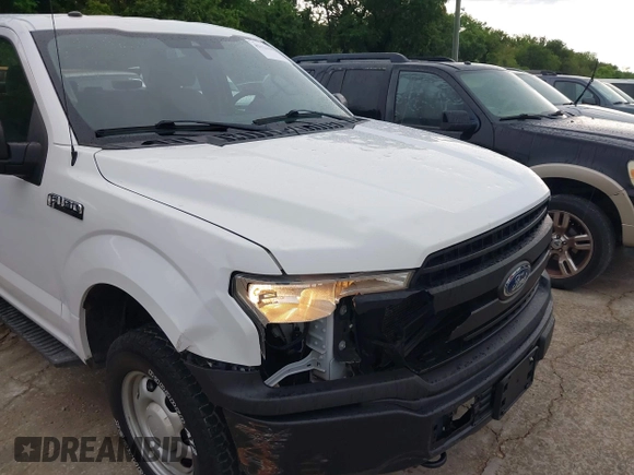 2019 Ford F-150 XL with VIN 1FTFX1E52KKD85150, listed as a IAAI auction lot 42124342 with 122,760 mi miles. Bid and sale history available at carsss.com. Image 6.
