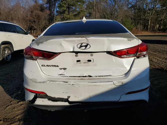 2017 Hyundai Elantra Limited with VIN 5NPD84LF0HH150173, listed as a Copart auction lot 49392535 with 145,734 mi miles and Non Repairable. Bid and sale history available at carsss.com. Image 6.