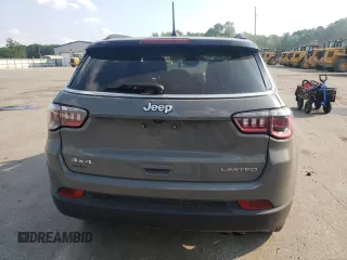 2022 Jeep Compass Limited with VIN 3C4NJDCBXNT189290, listed as a Copart auction lot 55035235 with 22,126 mi miles and Salvage title. Bid and sale history available at DreamBid. Image 6.