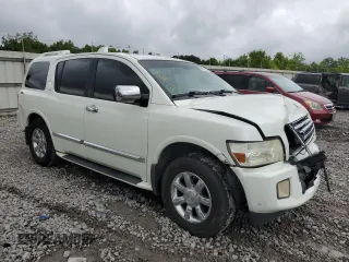 2004 Infiniti QX56 with VIN 5N3AA08C04N807761, listed as a Copart auction lot 64402414 with 272,393 mi miles and Salvage Title. Bid and sale history available at carsss.com. Image 4.