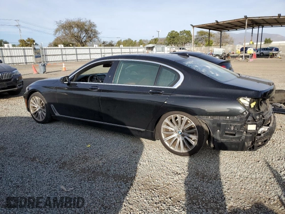 2019 BMW 7 Series 750i z VIN WBA7F0C57KGM24576, wystawiony jako Copart lot #47778515 z przebiegiem 94 701 mil mil oraz Szkoda całkowita • Salvage title. Historia ofert i sprzedaży dostępna na DreamBid. Obrazek 2.