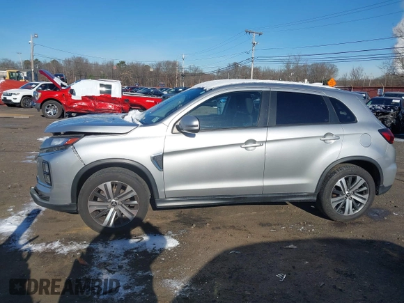 2020 Mitsubishi Outlander Sport SE 2.0 with VIN JA4AP4AU7LU028801, listed as a IAAI auction lot 41138636 with 105,709 mi miles. Bid and sale history available at carsss.com. Image 14.