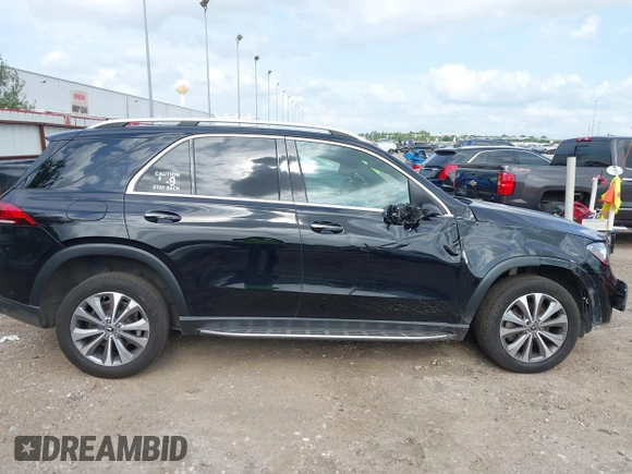 2022 Mercedes-Benz GLE 350 with VIN 4JGFB4JB9NA752546, listed as a IAAI auction lot 42145329 with 57,502 mi miles and . Bid and sale history available at DreamBid. Image 12.