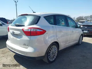 2015 Ford C-Max Hybrid SEL with VIN 1FADP5BU8FL104632, listed as a IAAI auction lot 41780808 with 196,673 mi miles. Bid and sale history available at carsss.com. Image 4.