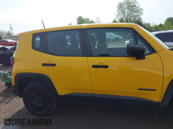 2018 Jeep Renegade Upland with VIN ZACCJBAB3JPH71523, listed as a IAAI auction lot 42153123 with 59,613 mi miles and . Bid and sale history available at DreamBid. Image 13.