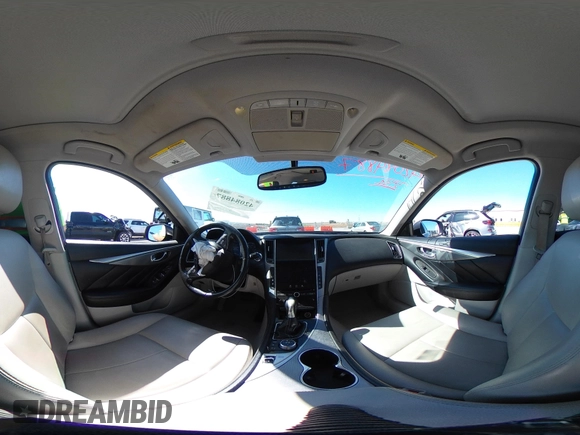 2015 Infiniti Q50 Premium z VIN JN1BV7AR9FM408386, wystawiony jako IAAI lot #42084887 z przebiegiem 122 527 mil mil oraz . Historia ofert i sprzedaży dostępna na DreamBid. Obrazek 19.