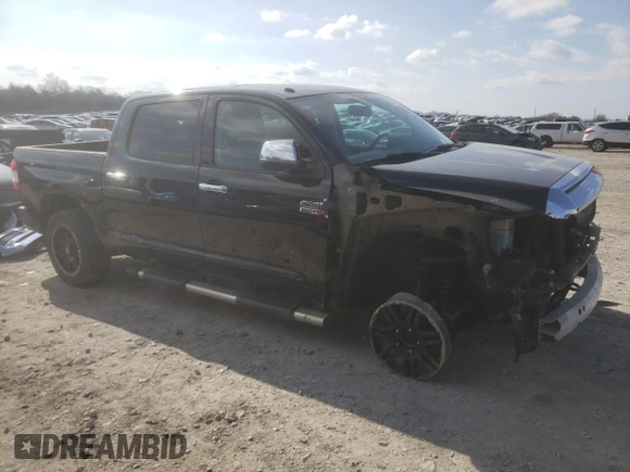 2016 Toyota Tundra 4WD Truck Platinum with VIN 5TFAW5F12GX561673, listed as a Copart auction lot 43635335 with 118,595 mi miles and Salvage Title. Bid and sale history available at carsss.com. Image 4.