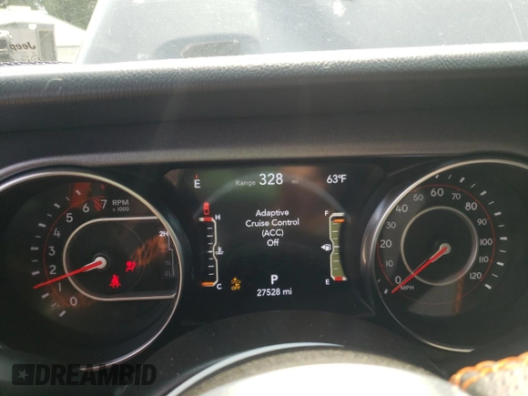 2021 Jeep Gladiator Mojave z VIN 1C6JJTEG8ML594082, wystawiony jako Copart lot #60830745 z przebiegiem 27 528 mil mil oraz Szkoda całkowita • Salvage title. Historia ofert i sprzedaży dostępna na DreamBid. Obrazek 9.