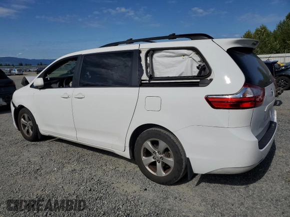 2017 Toyota Sienna LE Auto Access Seat with VIN 5TDKZ3DC2HS807651, listed as a Copart auction lot 61308995 with 148,707 mi miles and Salvage title. Bid and sale history available at DreamBid. Image 2.