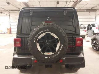 2021 Jeep Wrangler Unlimited Rubicon with VIN 1C4HJXFN2MW719135, listed as a IAAI auction lot 41835698 with 20,447 mi miles and . Bid and sale history available at DreamBid. Image 16.