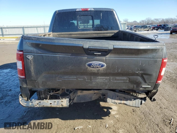 2018 Ford F-150 XL with VIN 1FTEW1EP3JFB40624, listed as a Copart auction lot 88748165 with 101,674 mi miles and Salvage title. Bid and sale history available at DreamBid. Image 6.