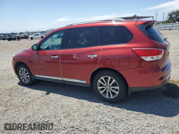 2015 Nissan Pathfinder SL with VIN 5N1AR2MM0FC612995, listed as a Copart auction lot 61105275 with 111,766 mi miles and Salvage title. Bid and sale history available at DreamBid. Image 2.