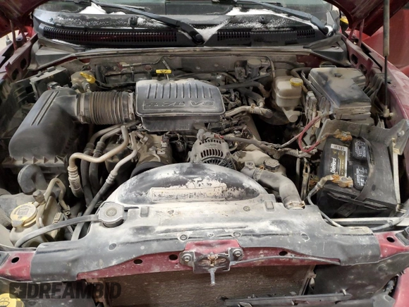 2007 Dodge Dakota SLT with VIN 1D7HW48P77S227488, listed as a Copart auction lot 84265044 with 189,982 mi miles and Salvage Title. Bid and sale history available at carsss.com. Image 11.