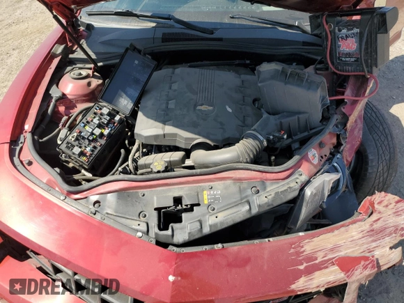 2013 Chevrolet Camaro LT z VIN 2G1FC1E37D9144627, wystawiony jako Copart lot #53316745 z przebiegiem 88 056 mil mil oraz Szkoda całkowita • Salvage title. Historia ofert i sprzedaży dostępna na DreamBid. Obrazek 12.