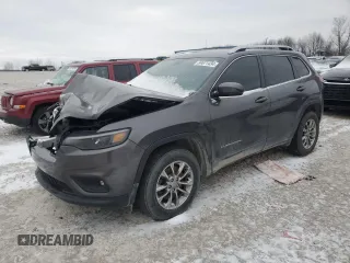 2019 Jeep Cherokee Latitude Plus with VIN 1C4PJMLX9KD347043, listed as a Copart auction lot 84671434 with 69,075 mi miles and Salvage Title. Bid and sale history available at carsss.com. Image 1.