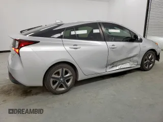 2019 Toyota Prius L Eco with VIN JTDKARFU0K3077831, listed as a Copart auction lot 62718705 with 135,026 mi miles and Clean title. Bid and sale history available at DreamBid. Image 3.