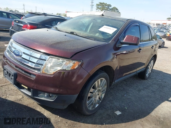 2010 Ford Edge Limited with VIN 2FMDK3KCXABA45754, listed as a IAAI auction lot 41889621 with 207,784 mi miles. Bid and sale history available at carsss.com. Image 2.