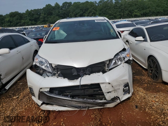 2018 Toyota Sienna XLE Auto Access Seat с VIN 5TDYZ3DC7JS905865, выставлен на аукционе Copart как лот 62263995 с пробегом Не указан миль и Списание • Salvage title. История ставок и продаж доступна на DreamBid. Изображение 5.