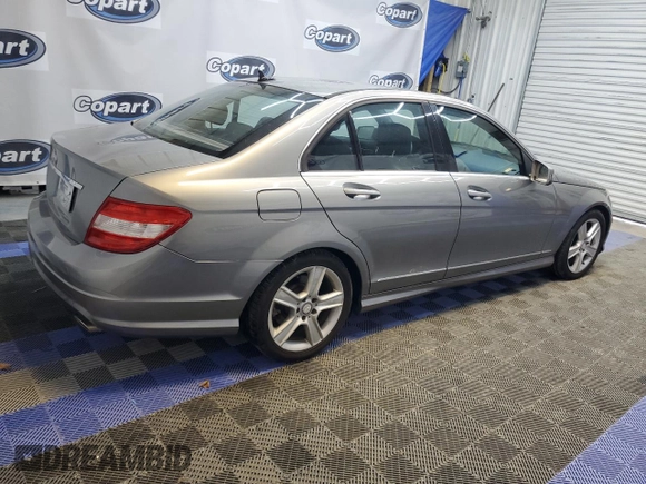 2010 Mercedes-Benz C-Class C 300 Sport with VIN WDDGF5EB3AA392493, listed as a Copart auction lot 47070445 with 197,701 mi miles and Salvage Title. Bid and sale history available at carsss.com. Image 3.