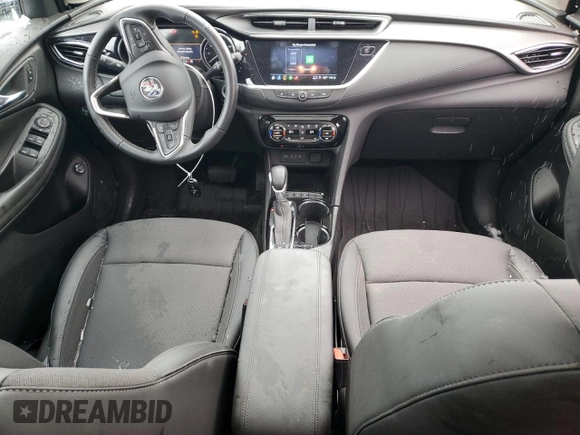 2023 Buick Encore GX Select with VIN KL4MMESL3PB076931, listed as a Copart auction lot 53656105 with 9,700 mi miles and Salvage title. Bid and sale history available at DreamBid. Image 8.