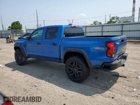 2023 Chevrolet Colorado 4WD Trail Boss z VIN 1GCPTEEK1P1126305, wystawiony jako Copart lot #53565985 z przebiegiem 12 254 mil mil oraz Szkoda całkowita • Salvage title. Historia ofert i sprzedaży dostępna na DreamBid. Obrazek 2.