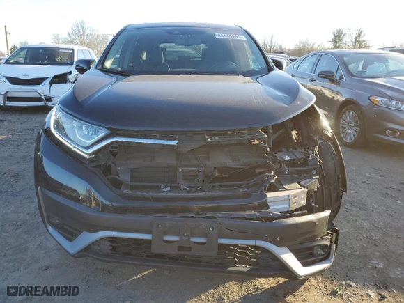 2021 Honda CR-V EX-L with VIN 2HKRW2H86MH627130, listed as a Copart auction lot 41441245 with 43,463 mi miles and Salvage Title. Bid and sale history available at carsss.com. Image 5.