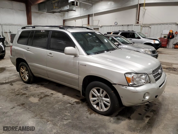 2007 Toyota Highlander Hybrid with VIN JTEHW21A270038923, listed as a Copart auction lot 86489954 with 289,365 mi miles and Clean Title. Bid and sale history available at carsss.com. Image 4.