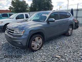2019 Volkswagen Atlas SE z VIN 1V2WR2CA0KC578356, wystawiony jako Copart lot #56991965 z przebiegiem 200 229 mil mil oraz Czysty tytuł • Clean title. Historia ofert i sprzedaży dostępna na DreamBid. Obrazek 1.