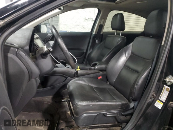 2016 Honda HR-V EX-L w/Navi with VIN 3CZRU6H75GM732495, listed as a Copart auction lot 43830275 with 193,665 mi miles and Salvage Title. Bid and sale history available at carsss.com. Image 7.