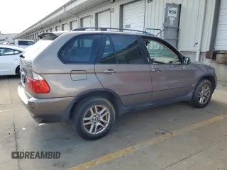 2005 BMW X5 3.0i with VIN 5UXFA13575LY08595, listed as a Copart auction lot 74035304 with 241,589 mi miles and Clean Title. Bid and sale history available at carsss.com. Image 3.
