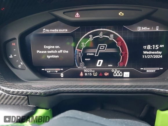 2023 Lamborghini Urus S z VIN ZPBUB3ZL5PLA27321, wystawiony jako IAAI lot #40938653 z przebiegiem 9 023 mil mil oraz . Historia ofert i sprzedaży dostępna na DreamBid. Obrazek 7.