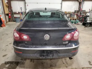 2011 Volkswagen CC with VIN WVWGU9AN3BE709433, listed as a Copart auction lot 42251025 with 155,602 mi miles and Salvage Title. Bid and sale history available at DreamBid. Image 6.