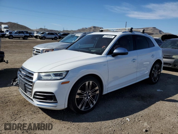 2018 Audi SQ5 Prestige with VIN WA1C4AFYXJ2206768, listed as a Copart auction lot 47340454 with 119,740 mi miles and . Bid and sale history available at DreamBid. Image 1.
