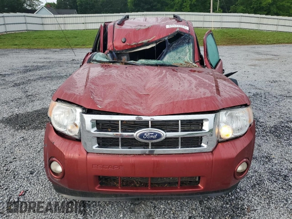 2012 Ford Escape XLT with VIN 1FMCU0D73CKC37160, listed as a Copart auction lot 54443864 with 160,488 mi miles and Salvage Title. Bid and sale history available at carsss.com. Image 5.