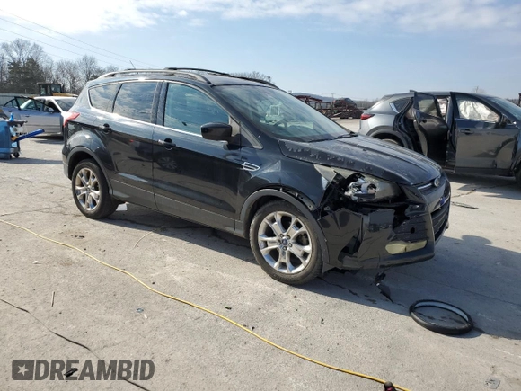 2013 Ford Escape SE with VIN 1FMCU0GX2DUB77759, listed as a Copart auction lot 42611795 with 165,485 mi miles and Salvage Title. Bid and sale history available at DreamBid. Image 4.