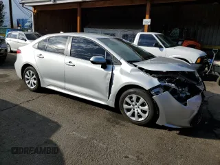 2025 Toyota Corolla LE z VIN 5YFB4MDE0SP240555, wystawiony jako Copart lot #48081975 z przebiegiem Nie podano mil oraz Szkoda całkowita • Salvage title. Historia ofert i sprzedaży dostępna na DreamBid. Obrazek 4.