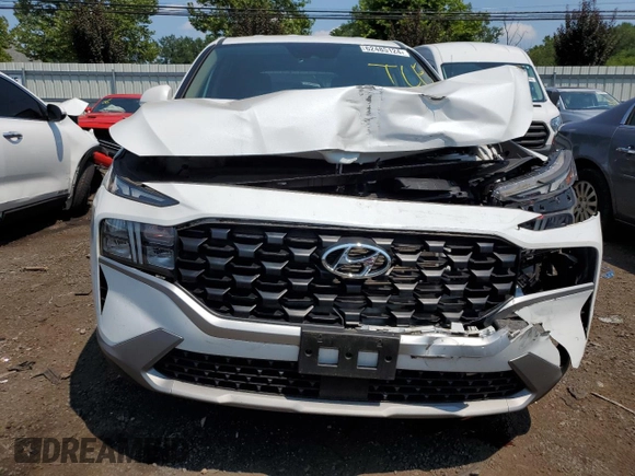 2022 Hyundai Santa Fe SE with VIN 5NMS1DAJ6NH386967, listed as a Copart auction lot 62485124 with 27,442 mi miles and Salvage Title. Bid and sale history available at DreamBid. Image 5.
