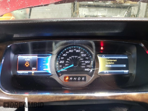 2015 Ford Taurus Limited with VIN 1FAHP2F89FG154879, listed as a Copart auction lot 47298375 with 142,577 mi miles and Salvage Title. Bid and sale history available at DreamBid. Image 9.