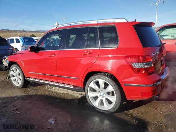 2010 Mercedes-Benz GLK-Class GLK 350 with VIN WDCGG8HB3AF308996, listed as a Copart auction lot 83027074 with 168,030 mi miles and Salvage Title. Bid and sale history available at carsss.com. Image 2.