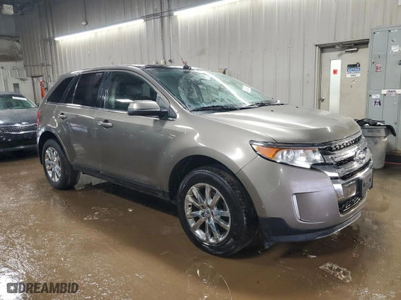 2014 Ford Edge Limited with VIN 2FMDK4KC8EBB53284, listed as a Copart auction lot 50643595 with 112,668 mi miles and Salvage Title. Bid and sale history available at carsss.com. Image 4.
