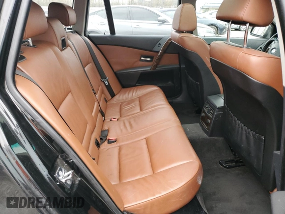 2006 BMW 5 Series 530xi with VIN WBANN73556B799078, listed as a Copart auction lot 42966615 with 252,589 mi miles and Salvage Title. Bid and sale history available at carsss.com. Image 12.
