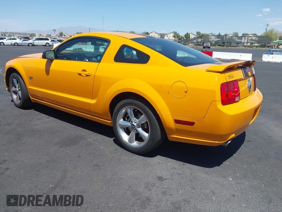2008 Ford Mustang GT Deluxe with VIN 1ZVHT82H985189609, listed as a IAAI auction lot 42025596 with Not Provided miles and . Bid and sale history available at carsss.com. Image 3.