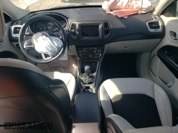 2020 Jeep Compass Latitude with VIN 3C4NJCBB1LT224419, listed as a Copart auction lot 53473975 with 81,002 mi miles and Salvage title. Bid and sale history available at DreamBid. Image 8.