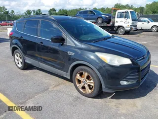 2014 Ford Escape SE z VIN 1FMCU0G92EUA30215, wystawiony jako IAAI lot #42448576 z przebiegiem 200 929 mil mil oraz . Historia ofert i sprzedaży dostępna na DreamBid. Obrazek 1.