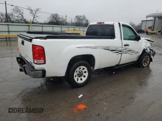 2011 GMC Sierra 1500 Work Truck z VIN 1GTN1TEX6BZ154673, wystawiony jako Copart lot #44840095 z przebiegiem 91 669 mil mil oraz Szkody całkowita. Historia ofert i sprzedaży dostępna na DreamBid. Obrazek 3.