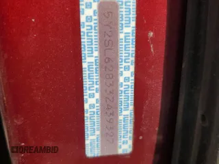 2003 Pontiac Vibe with VIN 5Y2SL62833Z439327, listed as a Copart auction lot 59469174 with 0 mi miles and Salvage Title. Bid and sale history available at carsss.com. Image 13.