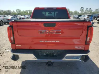 2020 GMC Sierra 1500 SLT with VIN 3GTP8DED3LG324005, listed as a Copart auction lot 52214755 with 72,397 mi miles and Salvage title. Bid and sale history available at DreamBid. Image 6.